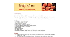 Desktop Screenshot of litti-chokha.com